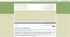 Desktop Screenshot of extonfamilydentistry.com